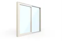 WG 100 Slimline skydedørsparti