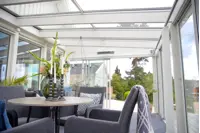 Glastag med termoglas