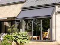 Tagmarkise Zip Screen