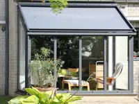 Tagmarkise Zip Screen