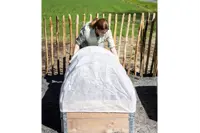 Fiberdug til pallerammebuer