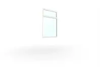 WG 50 Fast vindue m. ventilationsvindue