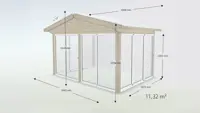 Udestue Sadeltag Basic Glas