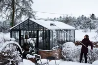 Sneskraber med teleskopskaft