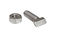 Twist-in-bolt, rustfrit stål
