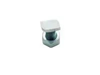 Twist-in-bolt, aluminium